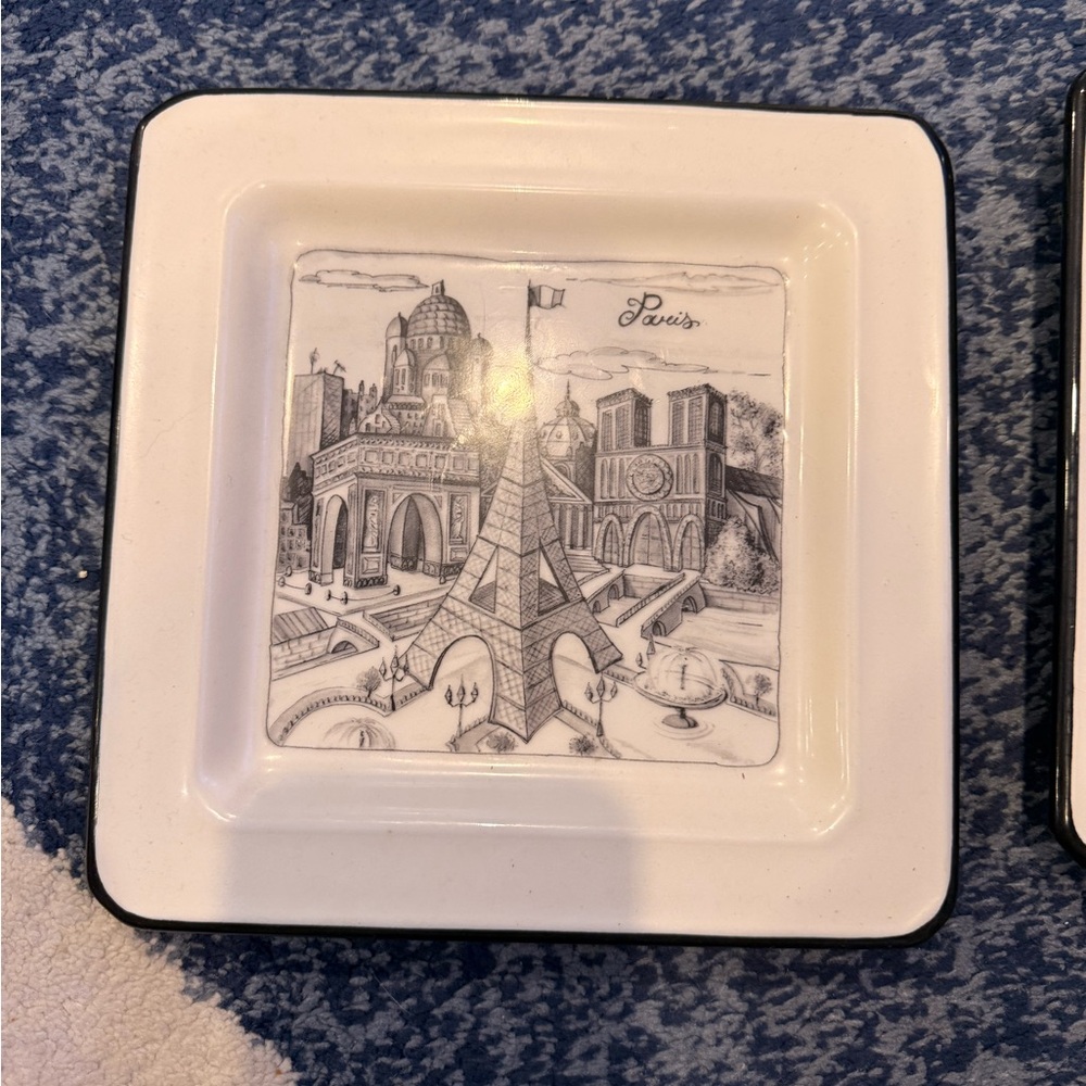 Brunelli Cities Paris Plates (selling in a set!)